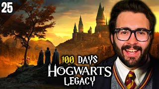 COMPLETING amp HITTING DAY 100 Im going to miss this  100 Days in Hogwarts Legacy [upl. by Onitram]