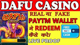 DaFu Casino App se paise kaise kamaye  New Game Earning App 2020 [upl. by Campbell753]