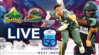 🔴LIVE Windward Islands vs Guyana  CG Insurance Super50 Cup [upl. by Adriel669]