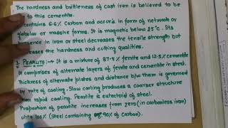 Microstructural Aspects Ledeburite Ferrite Austenite and Cementite Cast Iron [upl. by Roseann]