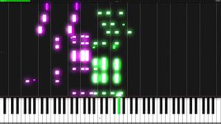 Cantina Band  Star Wars Piano Tutorial Synthesia  Piano Man [upl. by Shaia]