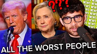 all the worst people in american politics  hasanabi reacts [upl. by Atilem]