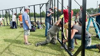 The Wall That Heals Comes to Brownstown Indiana [upl. by Heid]