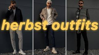 4 OUTFITS für den HERBST 2024 ● Styling Tipps für Männer [upl. by Toscano]