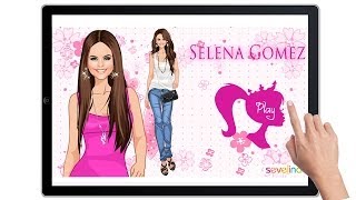 ♛ ★ Selena Gomez iPad gameplay dress up game ★ ♛ [upl. by Miguel]