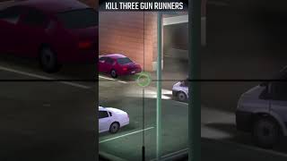 Pure sniper game gaming YouTube shorts kill three gun runners [upl. by Kaycee972]