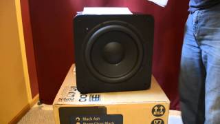 svs sb2000 subwoofer opening box video [upl. by Terrej]