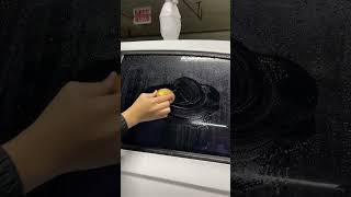 How to remove car oil film with potatoescar [upl. by Gatian500]