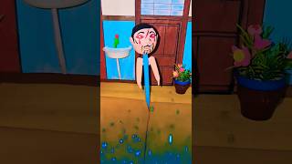 horrorstories bhoot funny comedy cartoon bhootiya viralshort horrorstory trending clayart [upl. by Beatrice]