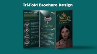 How to create a professional Brochure Design in illustrator [upl. by Xer946]