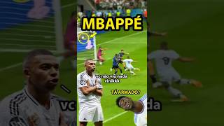 O 1º GOL do MBAPPÉ pelo REAL  enganou todo mundo  kkkkkk futebol shorts [upl. by Arni]