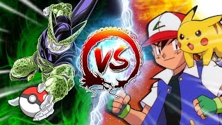 Cell Vs Ash Ketchum CellGames  TeamFourStar [upl. by Nylcoj293]