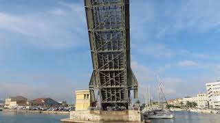 pont levis de Sète en action [upl. by Nylle445]