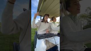 djing in the golf car [upl. by Kornher45]