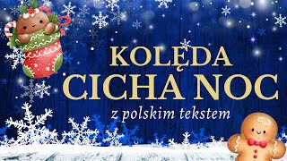 Kolęda 🎄 Cicha noc 🎄 z polskim tekstem 🎄 Boże narodzenie 2023 [upl. by Adaiha]