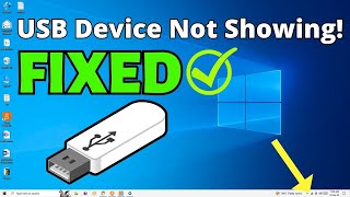 USB Storage Devices not showing Connecting in Windows 10 11 PCs Solved [upl. by Gran]