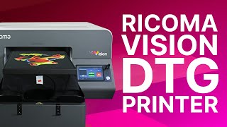 Meet the ALLNEW Ricoma Vision DTG Printer [upl. by Ahsiened586]