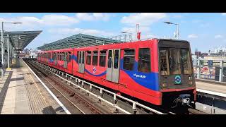 Docklands Light Railway  West India Quay [upl. by Grethel]