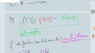 les fonctions holomorphes travaux dirigés SMP s3 [upl. by Stefa502]