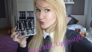 Meine MAC Lippenstifte [upl. by Buiron]