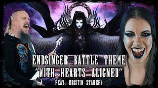 Final Fantasy XIV  Endsinger Battle Theme quotWith Hearts Alignedquot feat KristinStarkey [upl. by Aplihs]