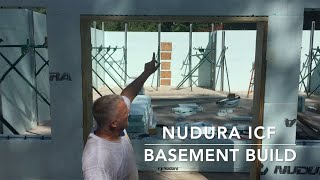 Nudura ICF basement building TIPS AND TRICKS [upl. by Medor440]