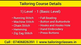 Tailoring Tutorial Class in Kannada English and Hindi Blouse Stitching Class Online Tailoring Class [upl. by Nachison]