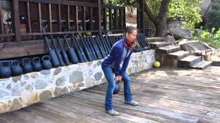 Kettlebell Swing Squat with CoachTara [upl. by Atsylak56]