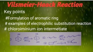 vilsmeierHack reactionorganic chemistryexplain in tamil mcq question polytechnic trb [upl. by Akcirret]