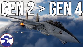 Reject Gen 4 Embrace Gen 2  MiG19 vs F14 DCS Multiplayer [upl. by Ieso476]