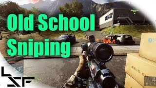 Old School BF4 SRR61 Aggressive Recon  Sniping Tips Battlefield 4 [upl. by Rains274]