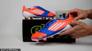 Adidas F50 adizero miCoach EM 2012 Fussballschuhe [upl. by Einttirb260]