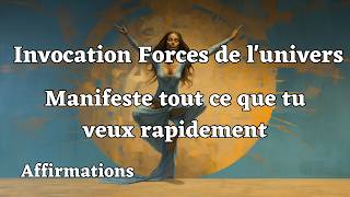 Invoques les 14 forces universelles et manifeste en urgence affirmations positives puissantes [upl. by Carri]