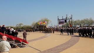 Zeebrugge SaintGeorge Memorial day 21 April 2018 [upl. by Anelaf]