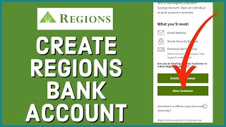 How to OpenCreate Regions Bank Account Online 2023 Regions Bank Sign Up [upl. by Sawyor621]