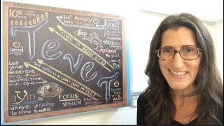 TEVET 5781 Chalkboard Teaching by Christine Vales [upl. by Oemac]