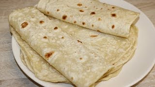 GALETTE POUR LES TACOS ULTRA FLEXIBLE FACILE CUISINE RAPIDE httpsyoutubeL66uOok8YLc [upl. by Kele]