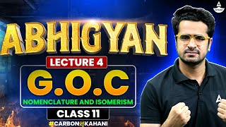 GOC Chemistry Class 11  ABHIGYAN Series  NEET 2025 Preparation  Varun Sir  LEC4 [upl. by Leanna223]