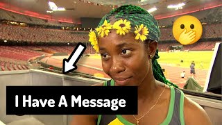 Shelly Ann Fraser Sent A Scary And Shocking Message Ahead Of Paris Olympic 2024 [upl. by Gavrila]