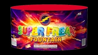 Super Freak Fountain  Flashing Fireworks [upl. by Ahsinyt]