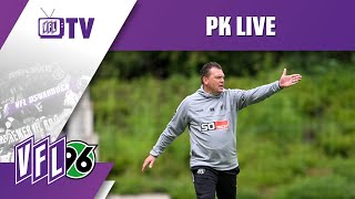 LIVE Pressekonferenz nach OSNH96  VfL Osnabrück  Hannover 96 U23 [upl. by Annorah211]