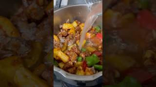 Tencerede tas kebabı👌🏼😍 eating food recipe kebab youtubeshorts yemektarifleri eating [upl. by Socin]