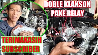 CARA PASANG RELAY UNTUK DOBLE KLAKSON [upl. by Anilehs]