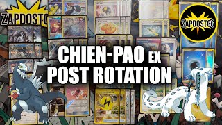 ChienPao ex Deck Profile Post Rotation  Temporal Forces Decklist Pokemon TCG [upl. by Meelas]