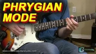 GUITAR THEORY Phrygian Mode  Part 1  Harmony Analysis [upl. by Aninnaig957]