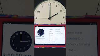 Live🕒daylight saving time in coloradoUSAspring forwardtime to clockchangedaylightsavingsshorts [upl. by Irafat]