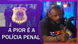 DIFERENÇA ENTRE POLÍCIA PM PRF PF PC PENAL GCM  DELEGADO DA CUNHA  Inteligência Ltda Podcast [upl. by Yukio832]