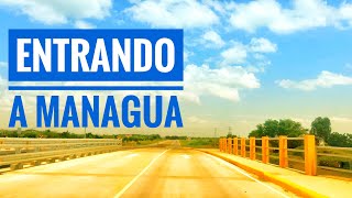 Entrando a Managua por Carretera Norte y su nueva vía de acceso [upl. by Iruahs]