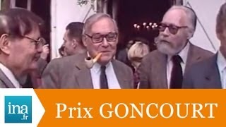 Qui sont les jurés du prix Goncourt  Archive INA [upl. by Rodge87]