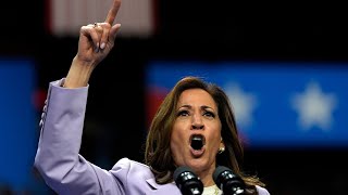 ‘Too far’ Kamala Harris labels Donald Trump a ‘fascist’ [upl. by Lanuk]